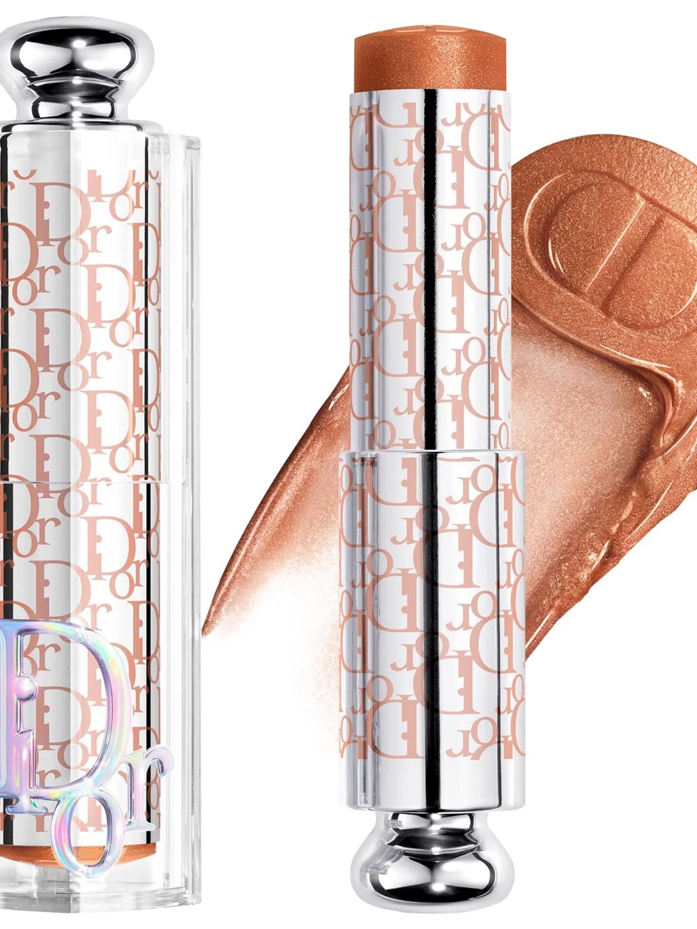NIB DIOR Backstage Glassy Glow Multi-Use Stick Highlighter. 080. GLAZED BRONZE